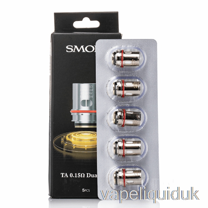 SMOK TA Replacement Coils 0.15ohm TA Dual Coils Vape Liquid